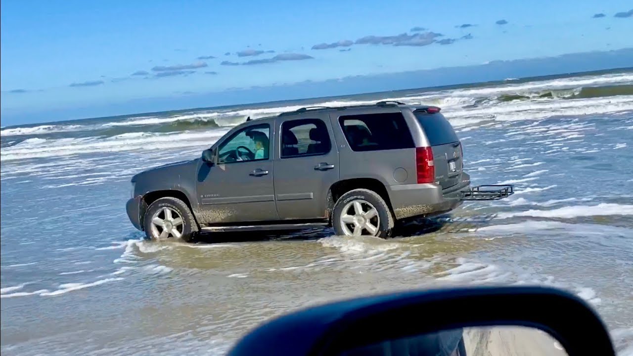 OBX Wild Horse Tour | Car in the Water | Corolla, NC