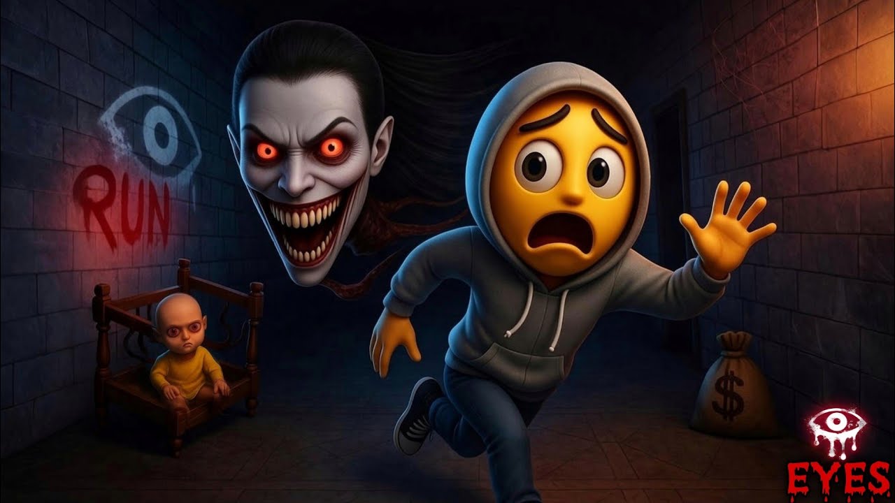 Can I Escape From This Evil Mansion ! Eyes the horror game