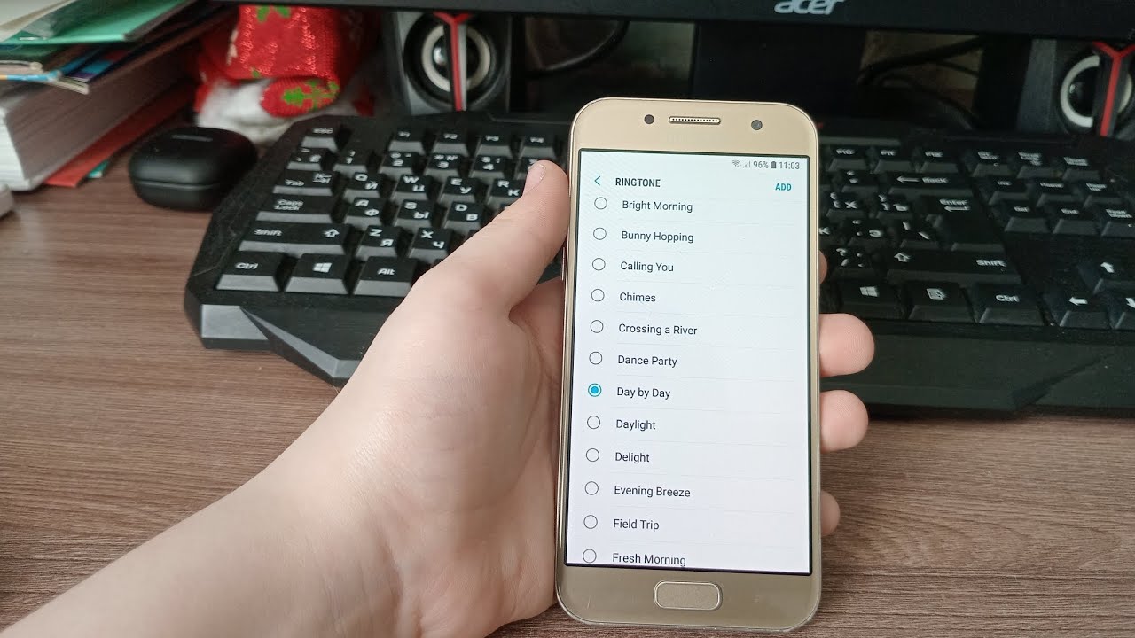 Ringtone Sound Notification Samsung Galaxy A3 2017 SM-A320F