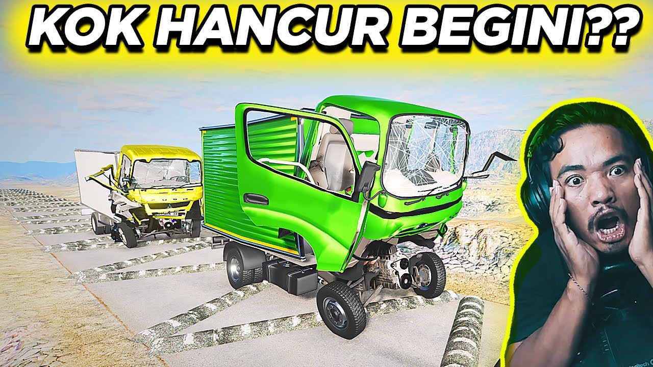 🚧 UJI SUSPENSI KOK BEGINI ENDINGNYA?! - BeamNG Drive