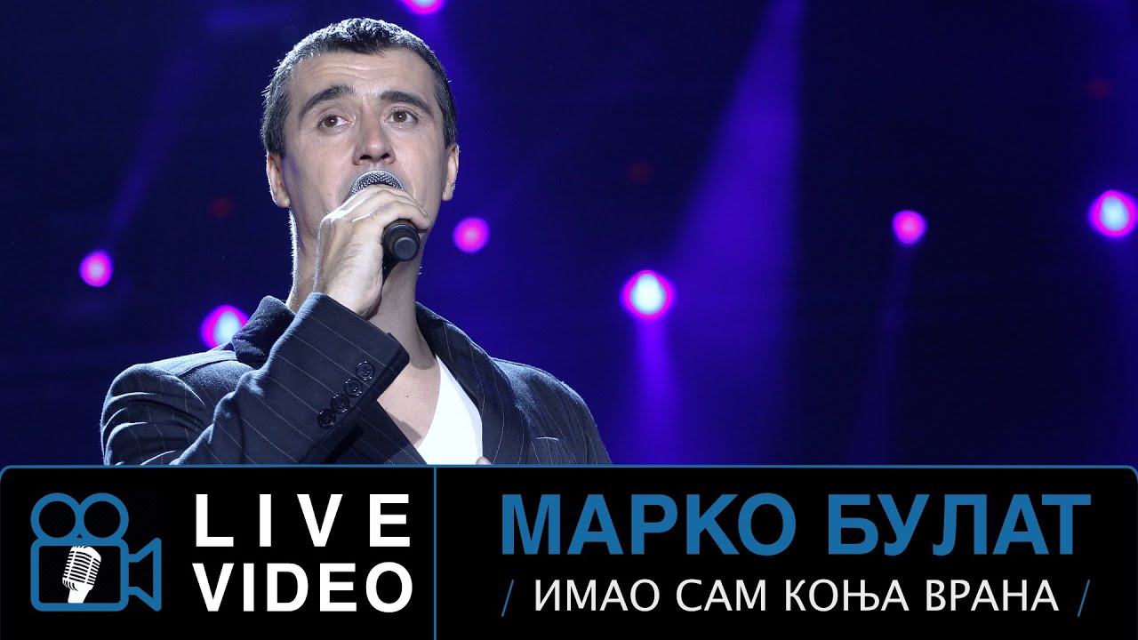 Marko Bulat - Imao sam konja vrana /LIVE/ To majstore - (Tv Top Music 2010)