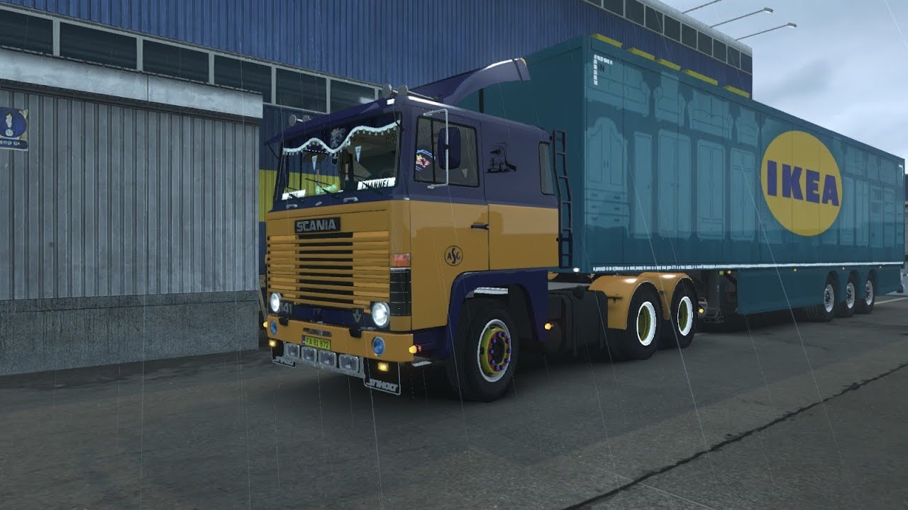 ETS2 1.35 Promods 2.41/SCANIA 141 Series/Logitech g27/Copenhagen -  Aarhus