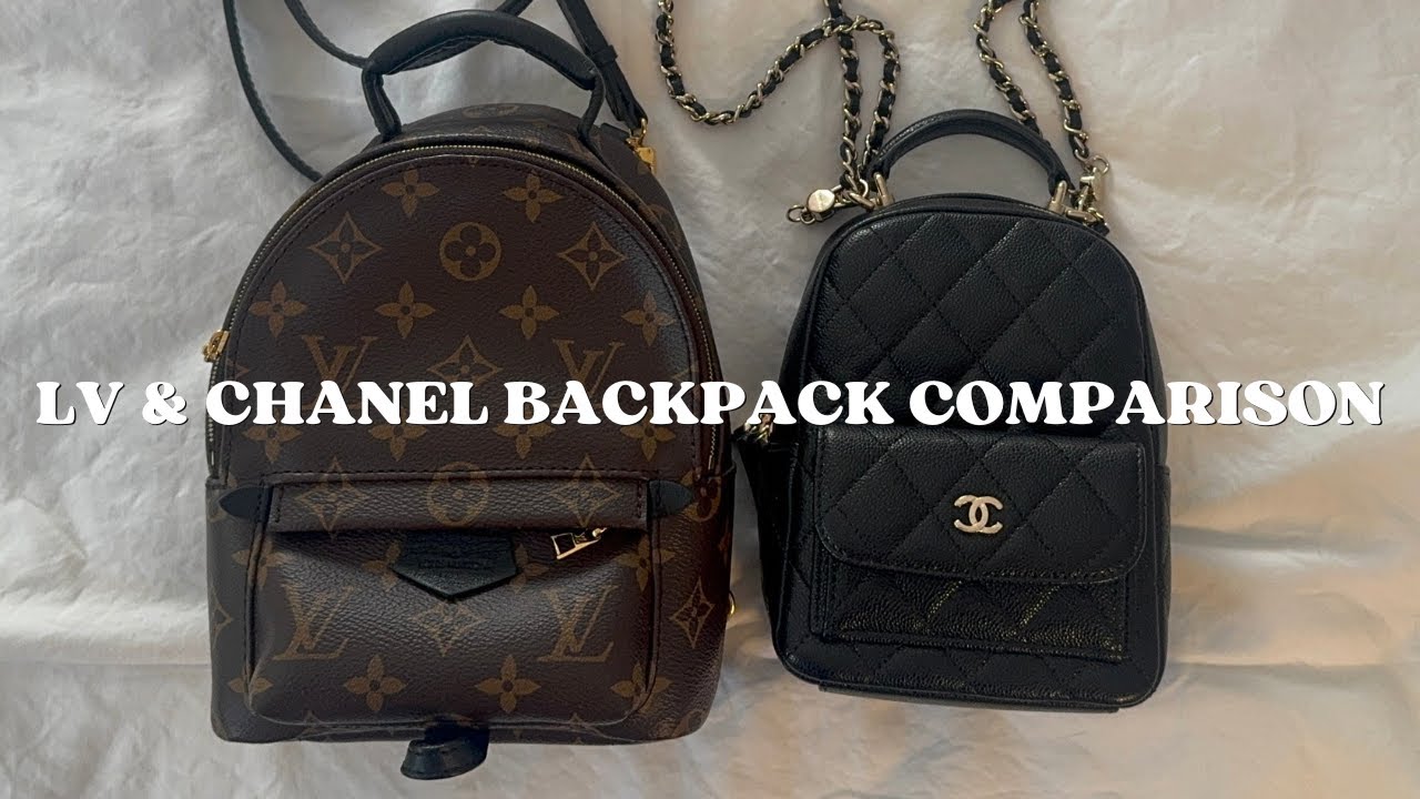 Сравнение мини-рюкзаков LV PALM SPRING и CHANEL | что подходит + фото модов