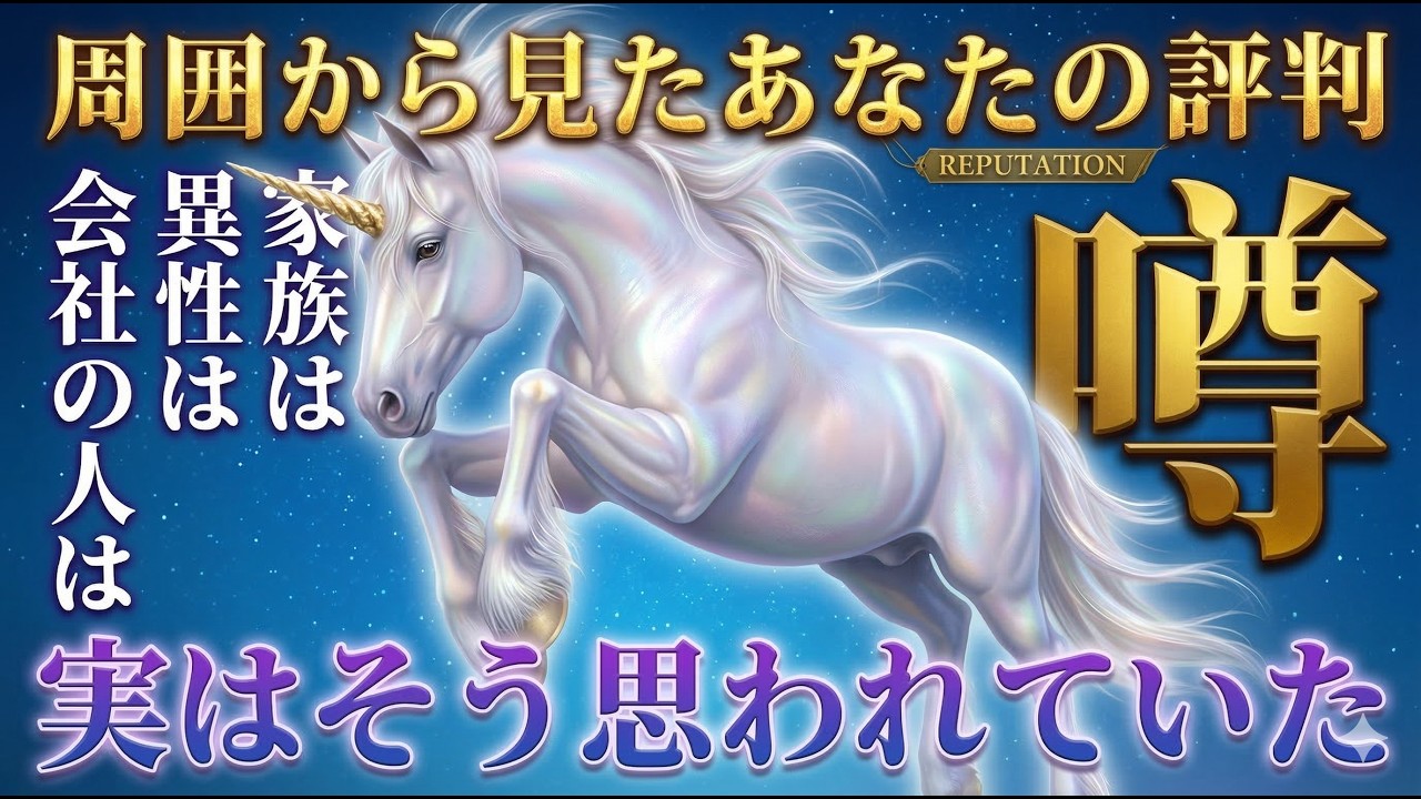 【周囲がしているあなたの噂・評判👁️】占いでズバッと当てます🔮異性・家族・会社・学校でのあなたの印象をお伝えします。