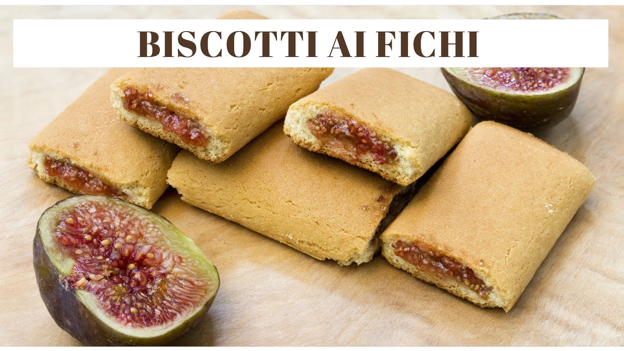 BISCOTTI AI FICHI SETTEMBRINI || Friabili fuori e dal cuore morbido