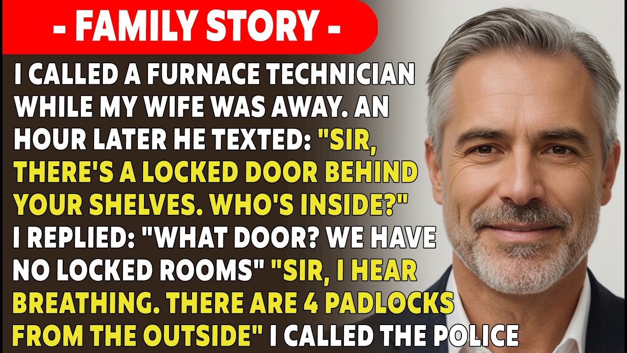 I Called A Furnace Technician While My Wife Was Away. He Texted: 
