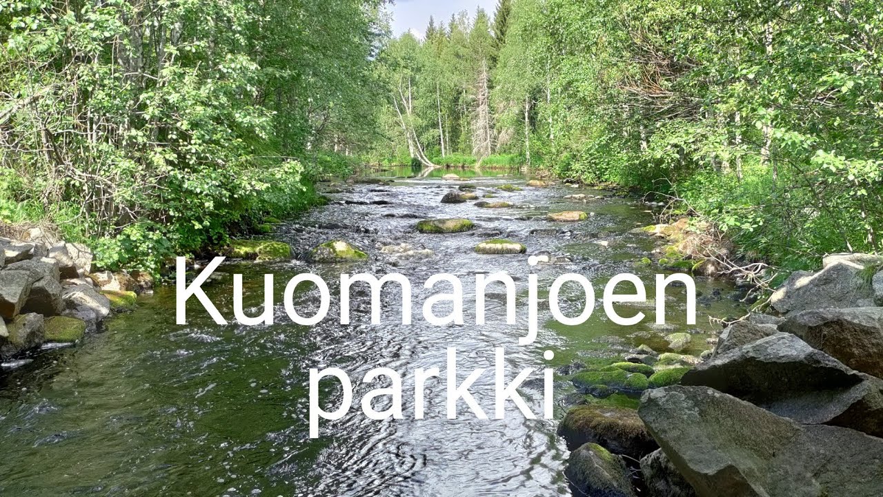Kuomanjoen aseveljien muistokivi ja puskaparkki. Suomussalmi.