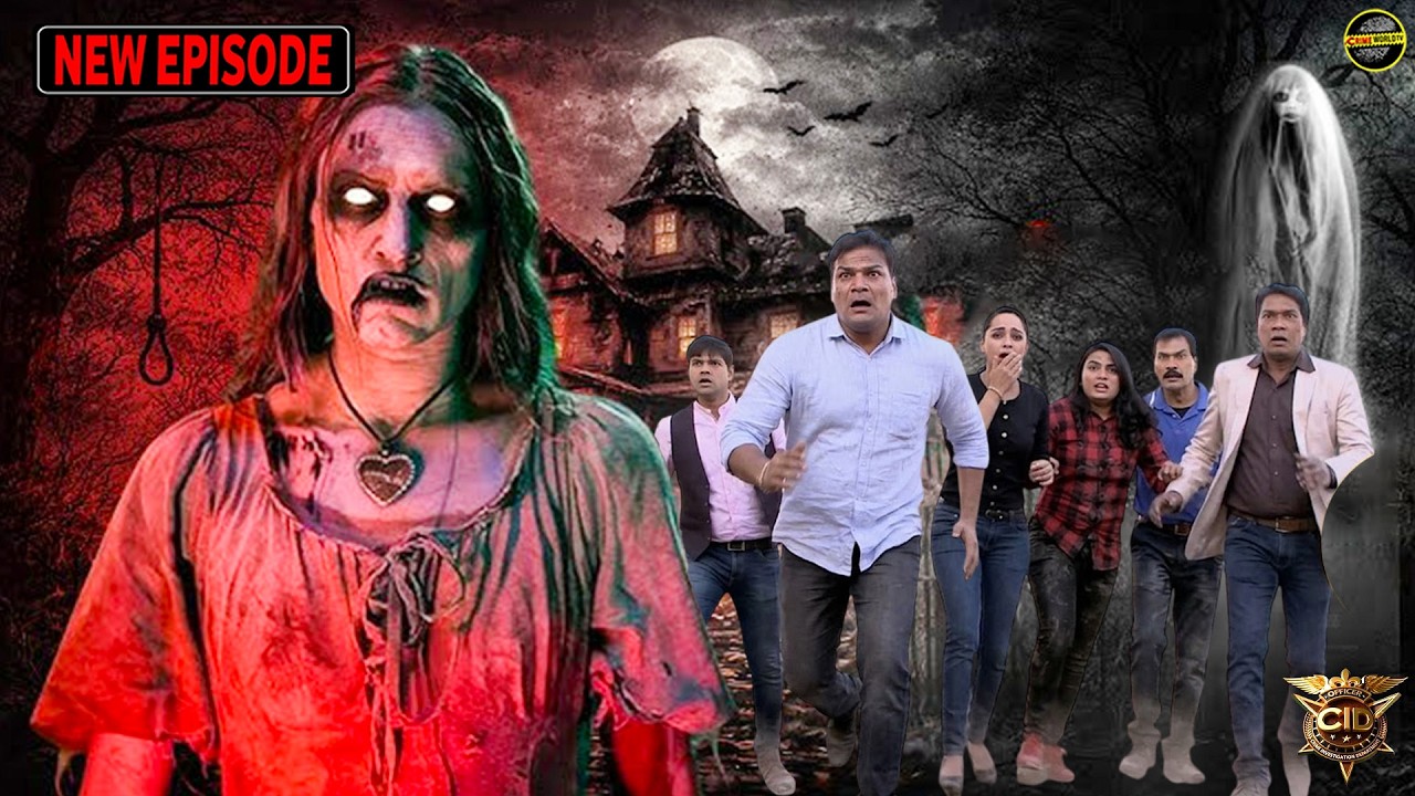 CID ने देखा उड़ती हुई आत्माये जिसको देख सबको लगने लगा डर | CID | Ghost | Horror Episode #hd #horror