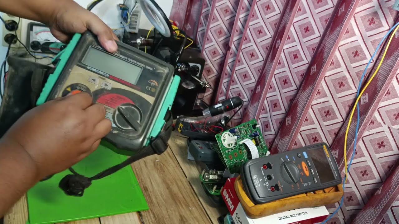 karena air mati total ❗service kyoritsu magger  insulation tester 3005A #error #tech #kyoritsu