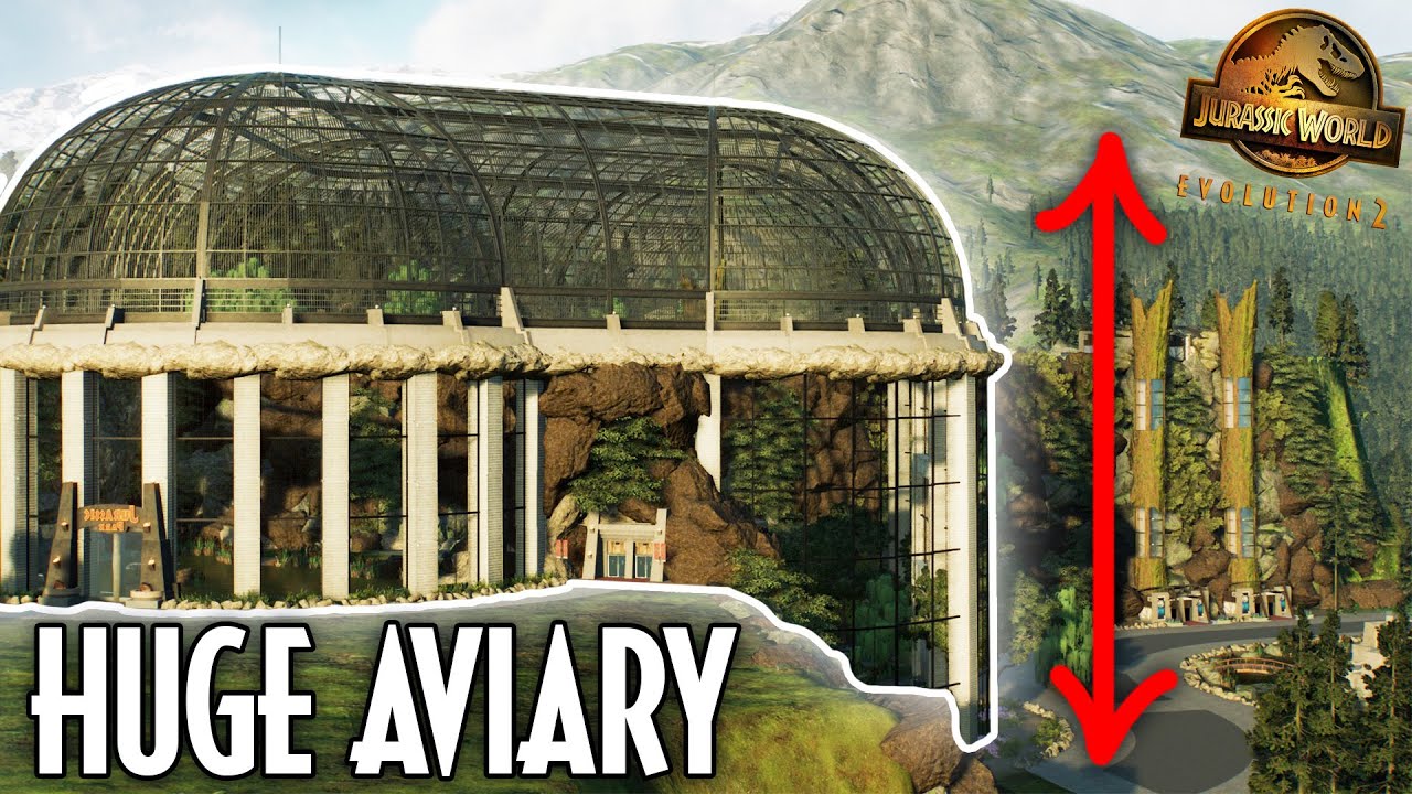 Building The Most SPECTACULAR Aviary | Jurassic World Evolution 2