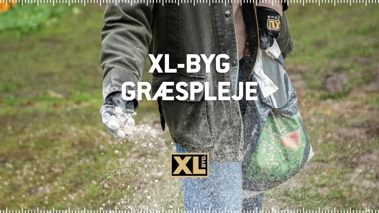 Sådan får du en flot græsplæne med XL-BYG Græsplejesæt og Emma Martiny