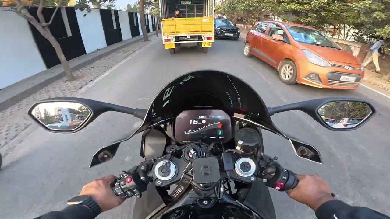 02Feb2026 - BMW S1K Bangalore Biker - Daily Ride - CCD Harlur To Home