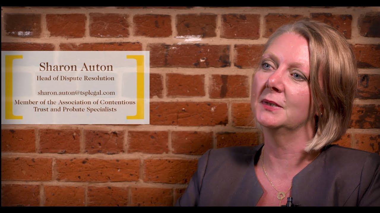 Dispute Resolution - Contentious Probate - Sharon Auton