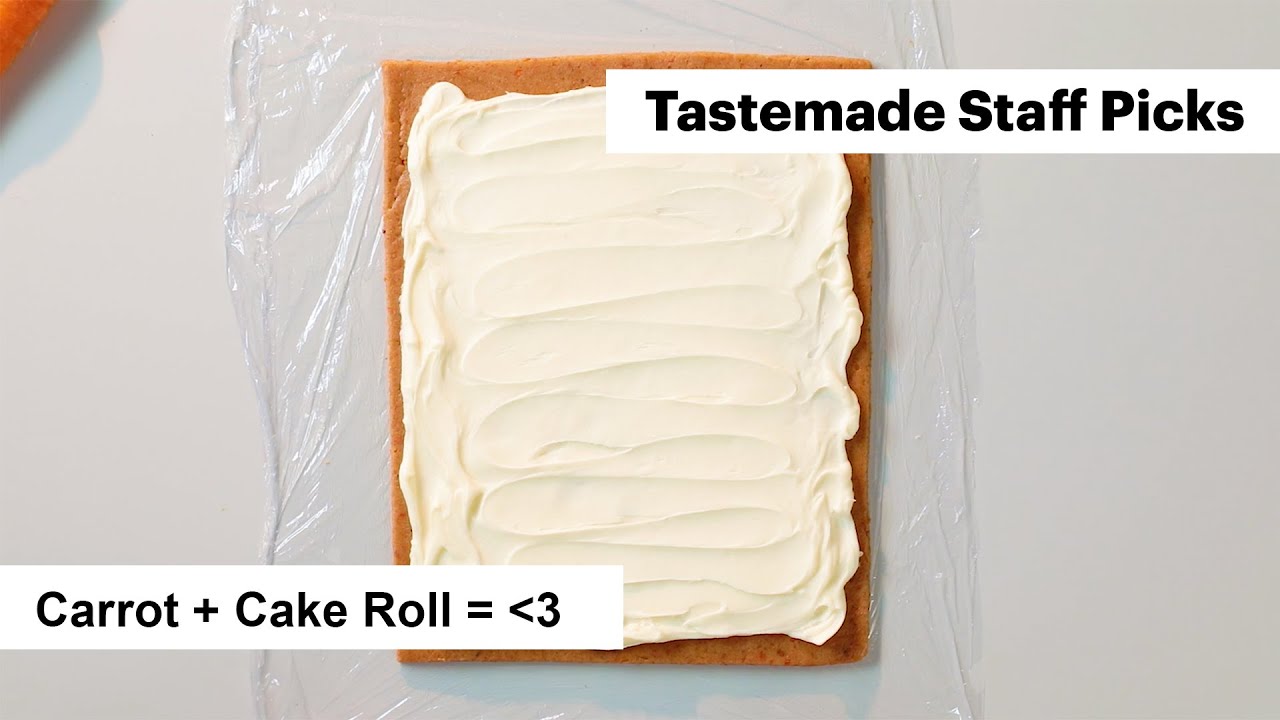 How to Make a Beautiful Carrot Cake Roll with Cream Cheese Filling