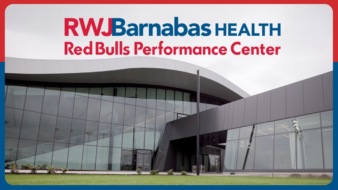 Check out the new RWJBarnabas Health Red Bulls Performance Center!