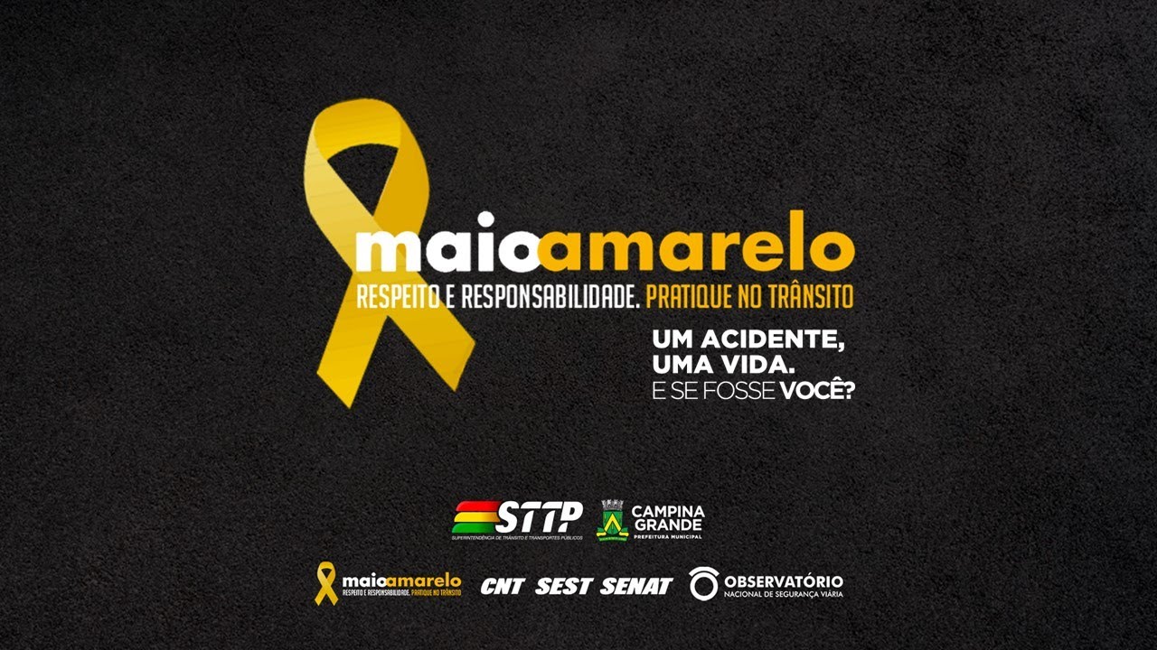 Abertura do Maio Amarelo 2021 | Campina Grande #MaioAmarelo