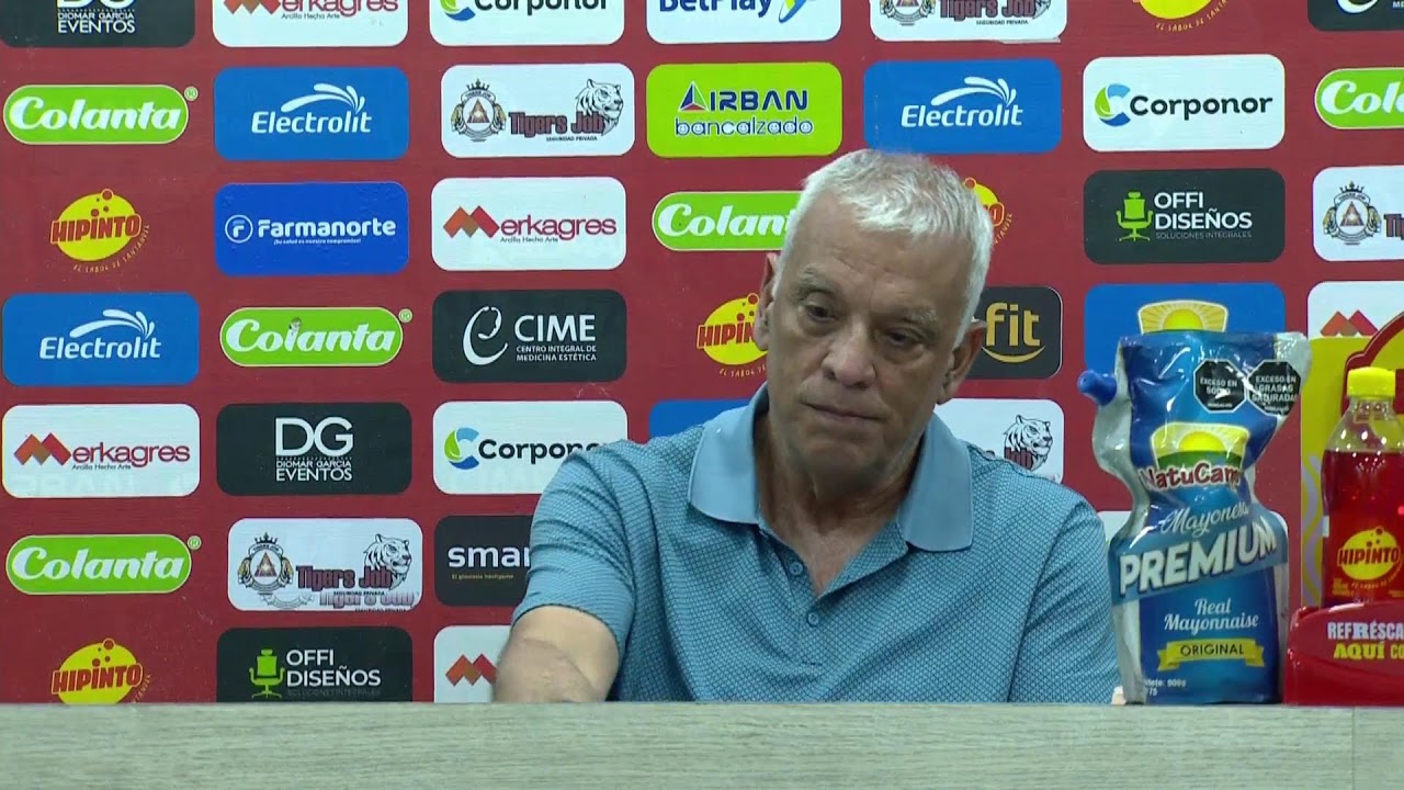 Rueda de prensa de Cúcuta tras su partido con Cali
