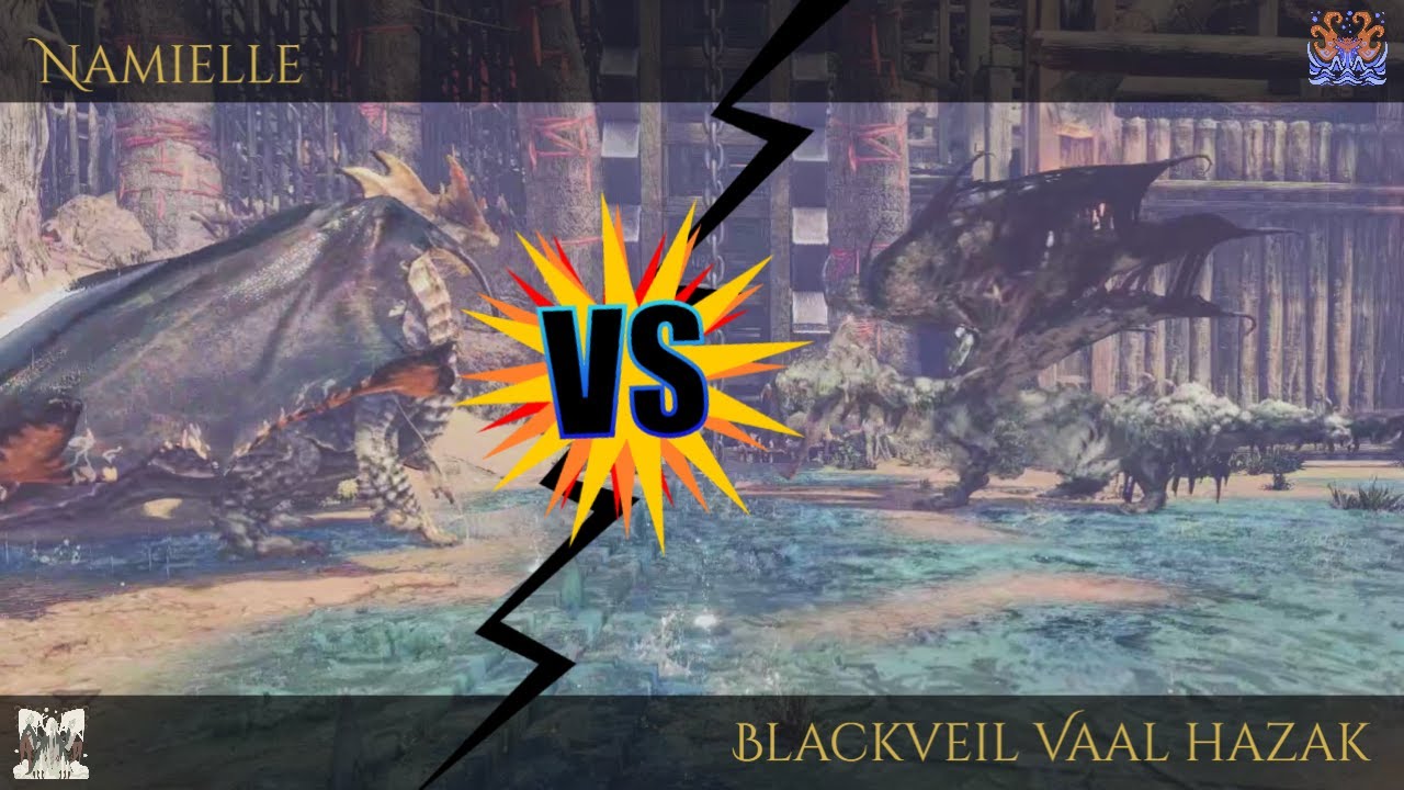 Blackveil Vaal Hazak VS Namielle (FULL FIGHT) - Iceborne Elder Dragon Tournament