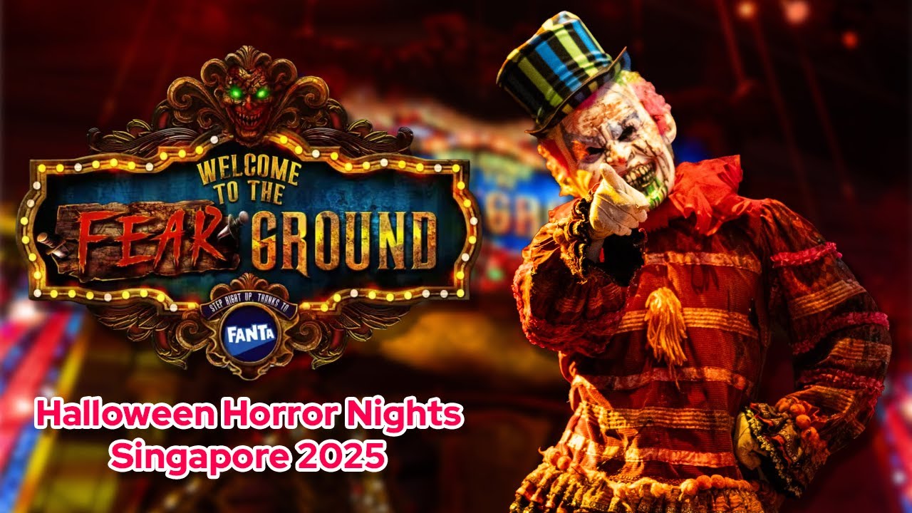 Can You Escape the FEARGround?? | Halloween Horror Nights Singapore 2025