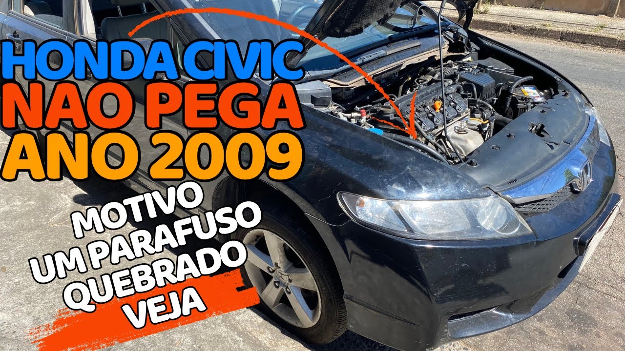 Honda civic não liga