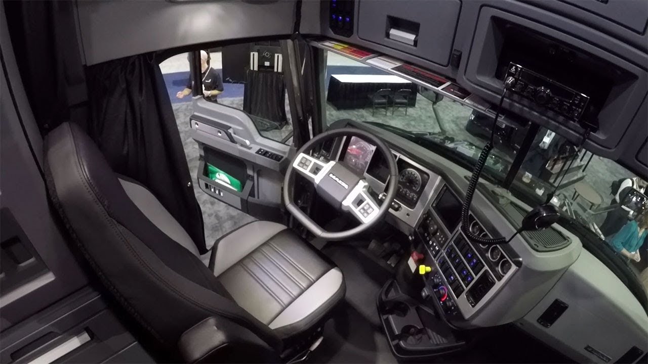 Inside the Mack Anthem cab