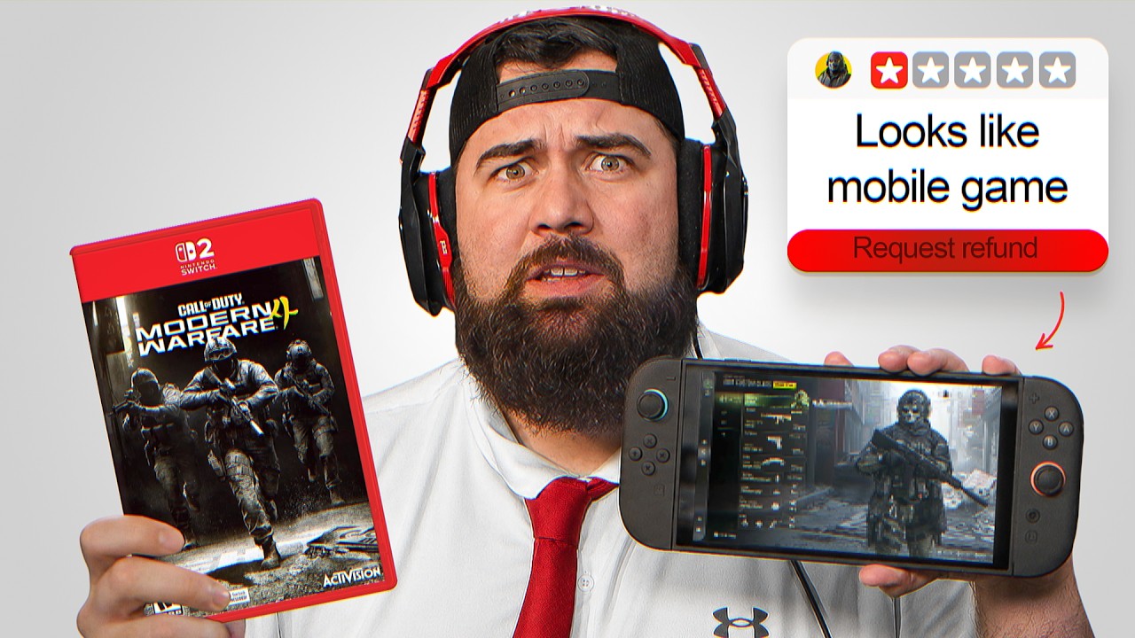 Я протестировал Call of Duty MW4 на Nintendo Switch 2..