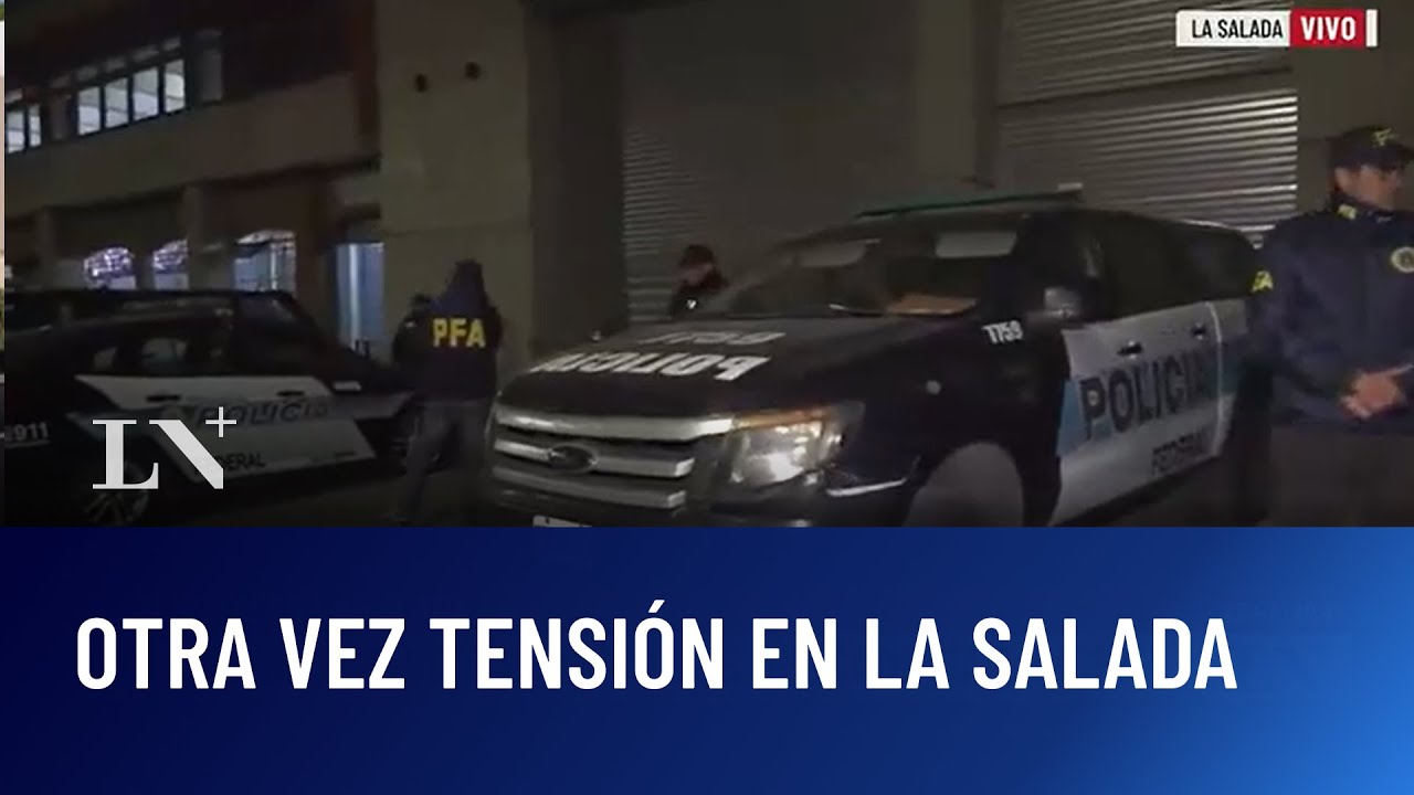 Tensión en la salada: allanaron la feria en busca de mercadería trucha
