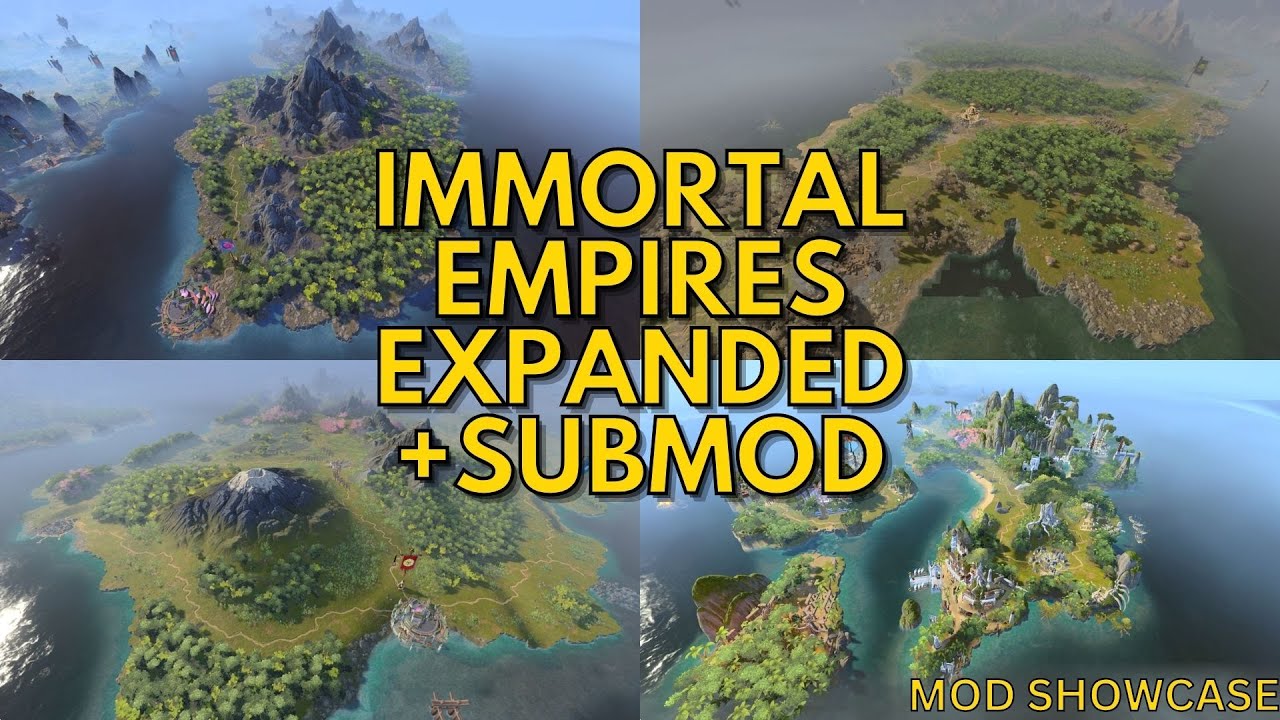 Immortal Empires Expanded Mod Showcase & Lord Submod! Total War: Warhammer 3!
