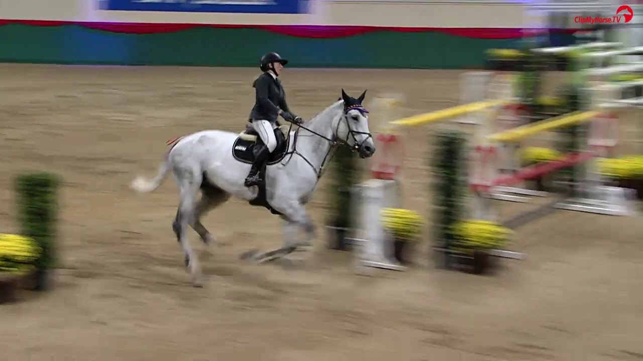 Alia Knack und Claus Peter Stechen BW Bank Springen S** Bisingen 2018
