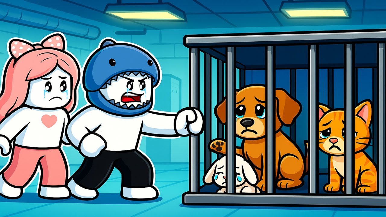 [로블록스] 실험실에 갇힌 불쌍한 동물들을 구조해요!! (Animal Rescue Ops) - 민또 경또 -