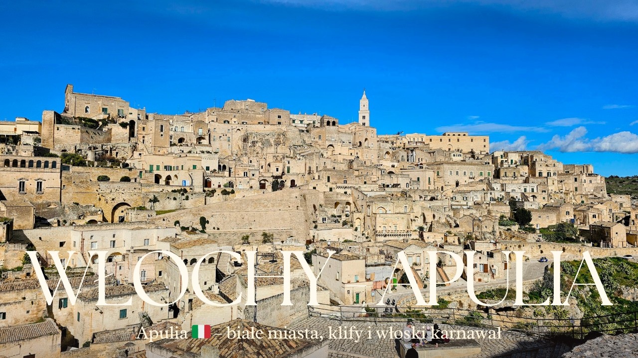 Apulia 🇮🇹 – białe miasta, klify i włoski karnawał