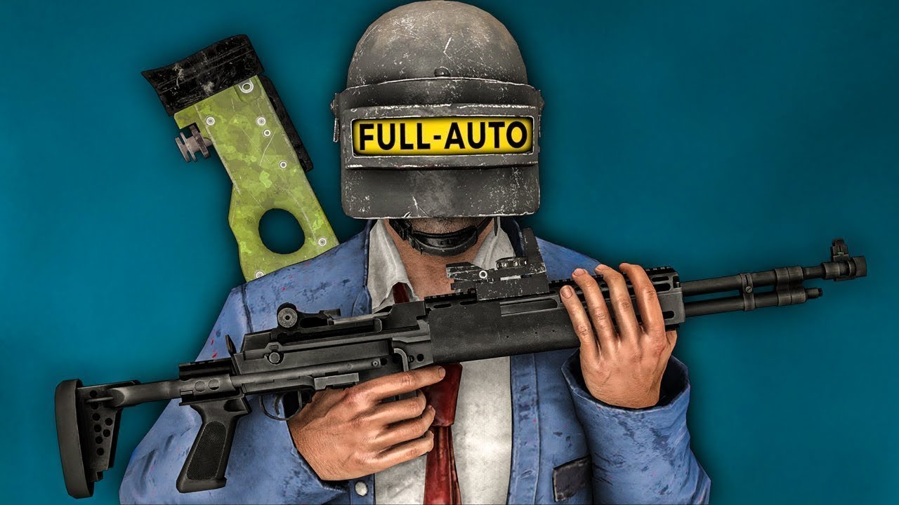 El MK14 en FULL-AUTO me SALVA la VIDA! NUNCA DECEPCIONA! PUBG
