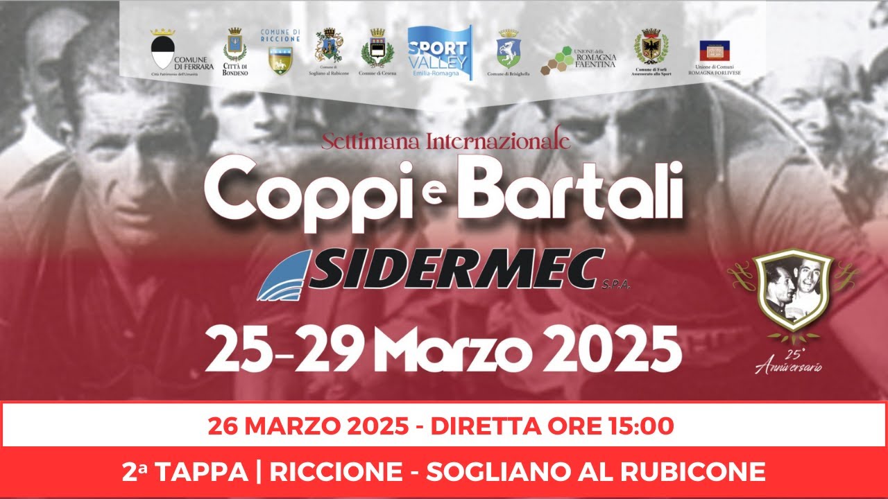 Diretta - Settimana Internazionale Coppi e Bartali 2025 - 2 Tappa