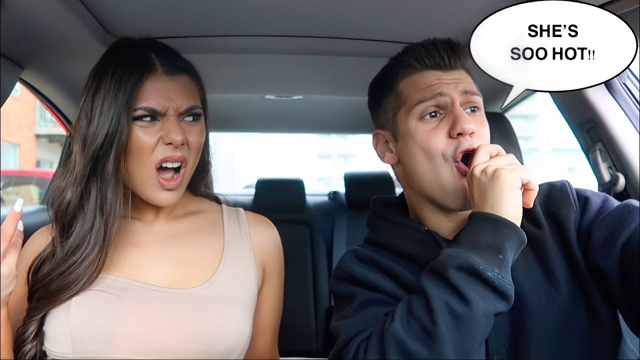 CHECKING OUT OTHER GIRLS IN FRONT OF MY GIRLFRIEND!! *BAD IDEA*