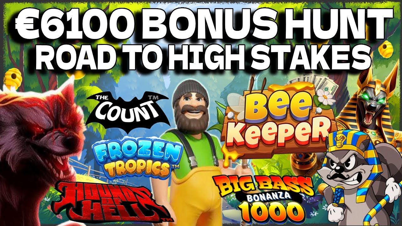 &euro;6100 Road To HIGH STAKES BONUS HUNT! 🎰🍒
