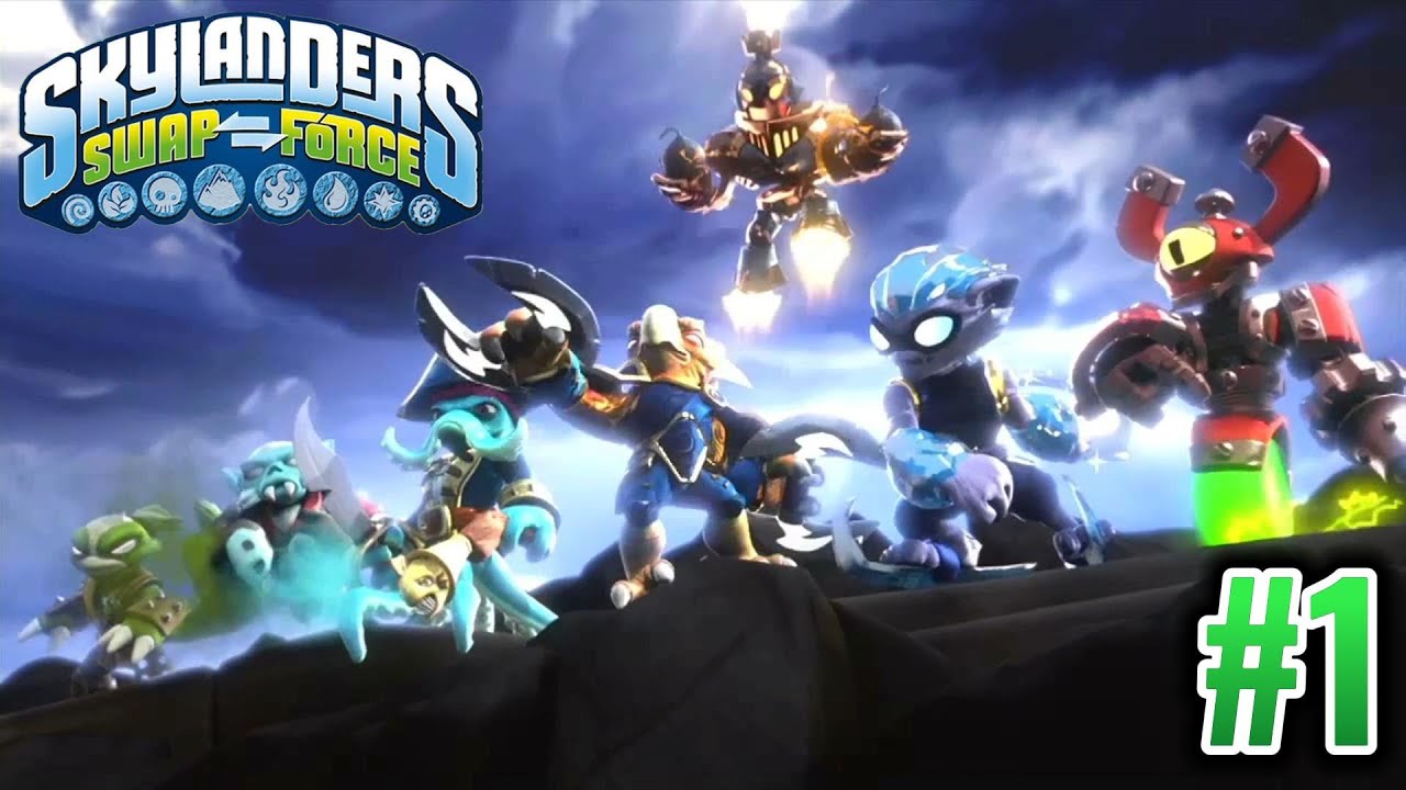 Die SWAP FORCE rettet die Skylands! - Skylanders Swap Force Together Let's Play Part 1.1 - 100%