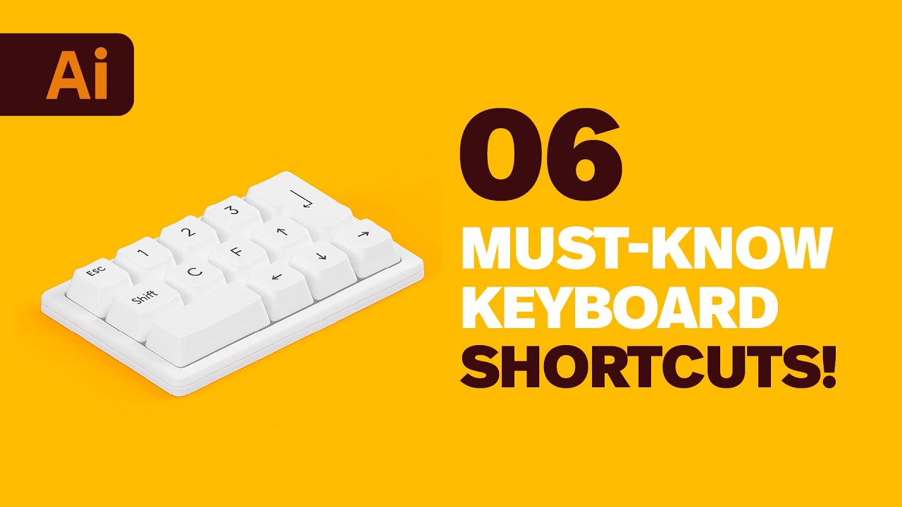 The 6 Adobe Illustrator Shortcuts That Took Me from Beginner to Pro (HD)