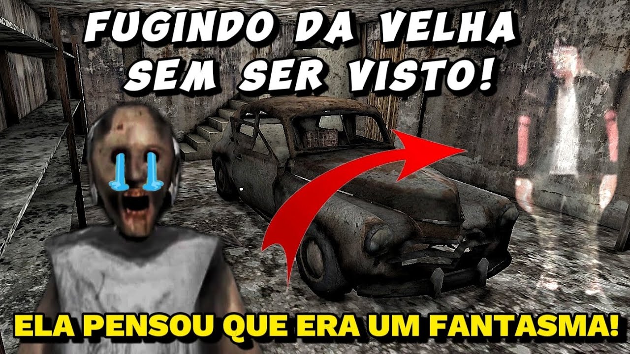 FUGINDO DA GRANNY SEM SER VISTO NENHUMA VEZ!