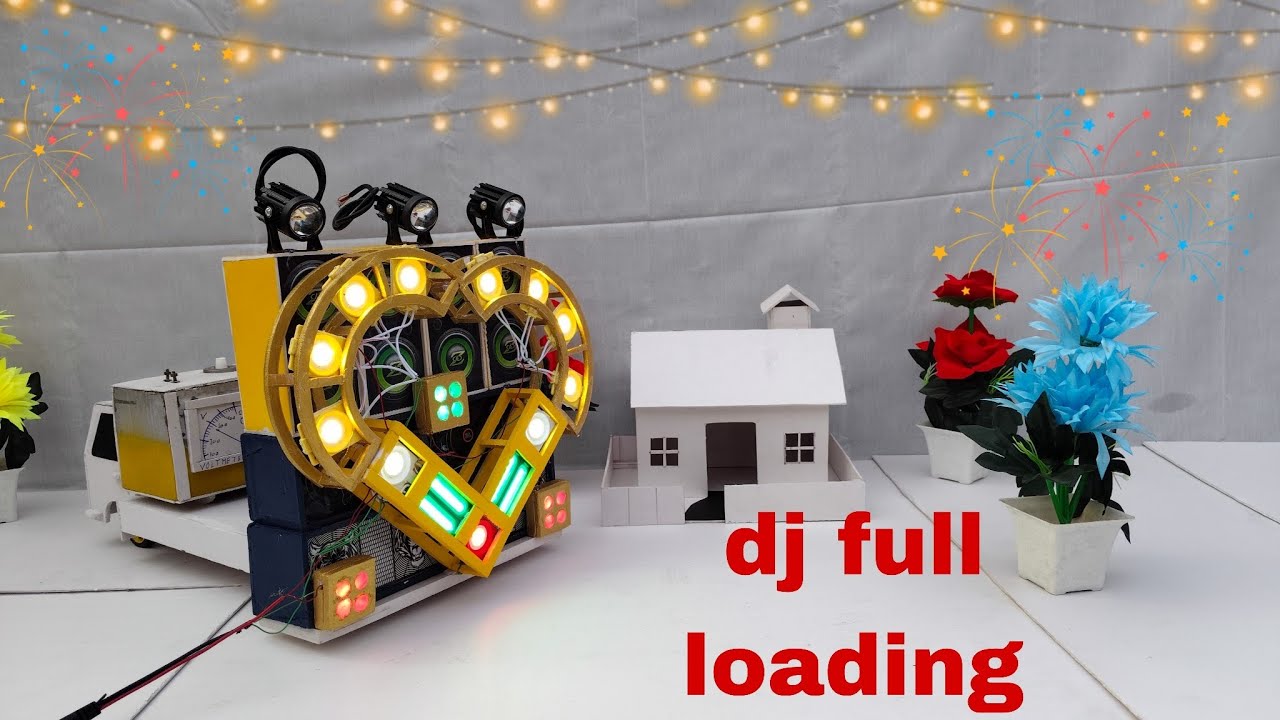 Mini dj truck loading | full loading video | mini truck | truck dj | dj compatition | #mini #diy #dj