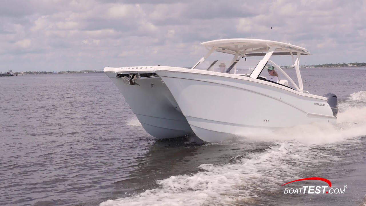 World Cat - Catamaran Advantages (2018-) Review Video - By BoatTEST.com