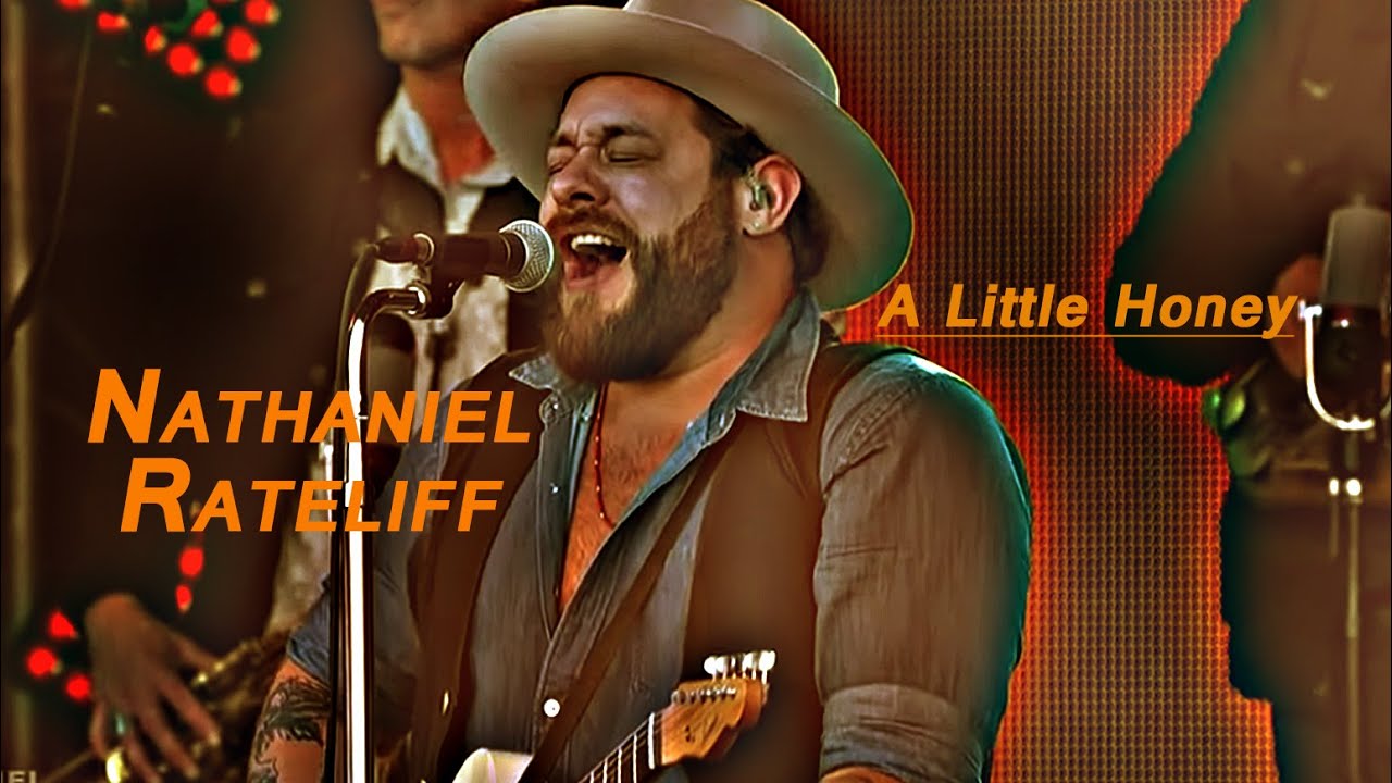 Nathaniel Rateliff & The Nighsweats ~ A Little Honey (Live, Lyrics Video)