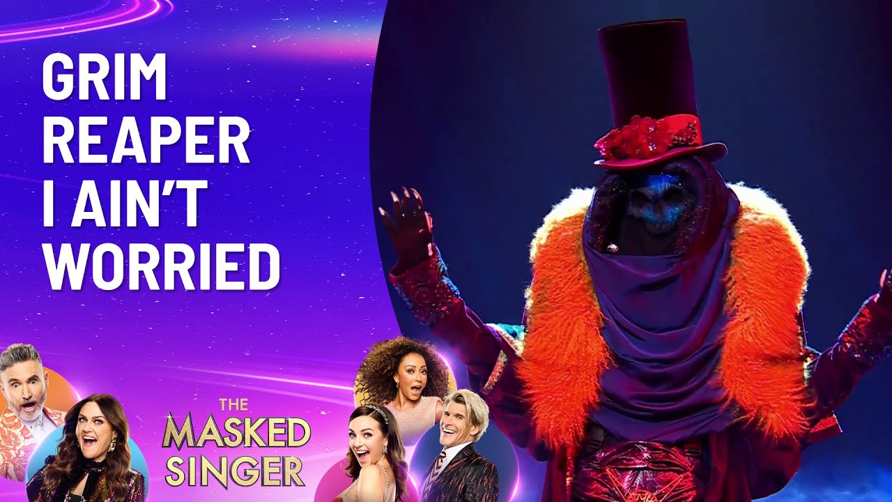 Grim Reaper 'I Ain't Worried' Performance - Season 5 | The Masked Singer Australia | Channel 10