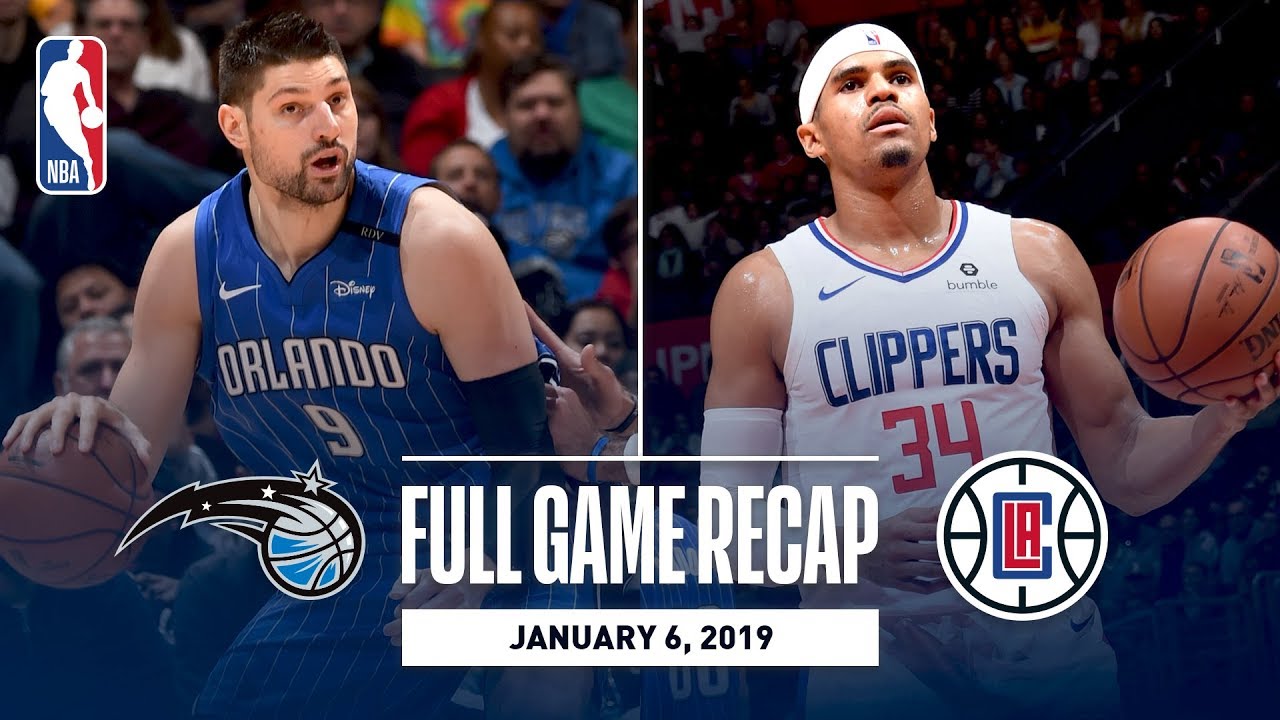Full Game Recap: Magic vs Clippers | Nikola Vucevic Grabs 24 Rebounds