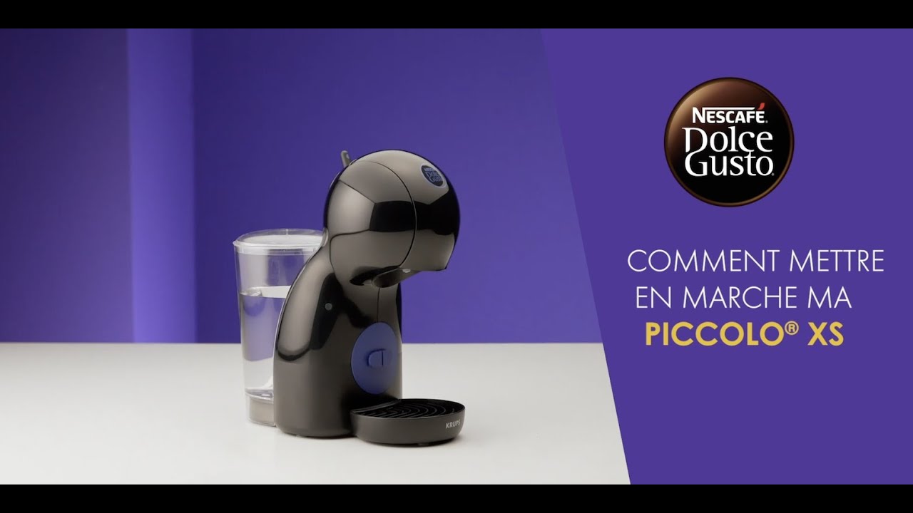 Mettre en marche votre PICCOLO® XS - NESCAFÉ® DOLCE GUSTO® by KRUPS®