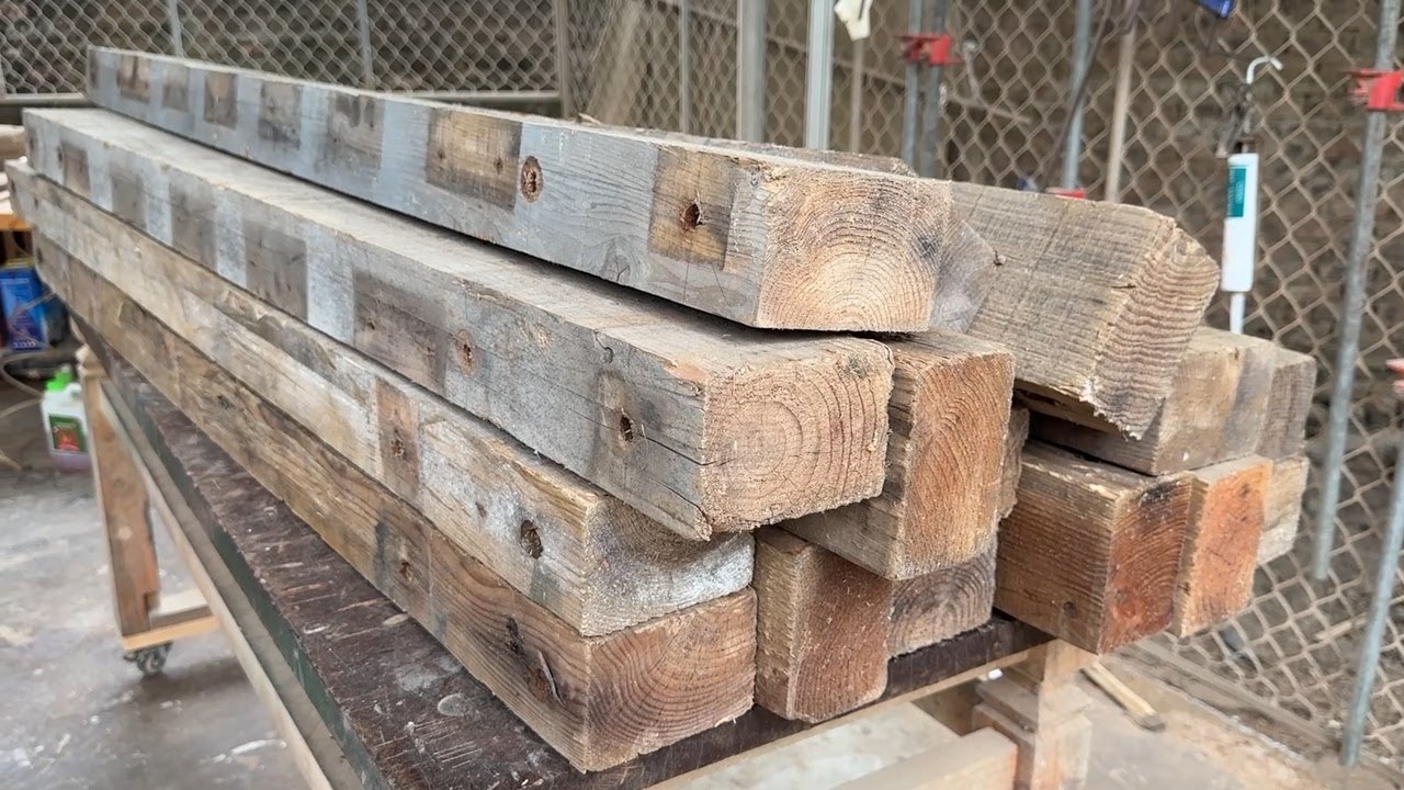 Check Out How I Transformed These Ugly Wood Pieces Into Something Amazing.