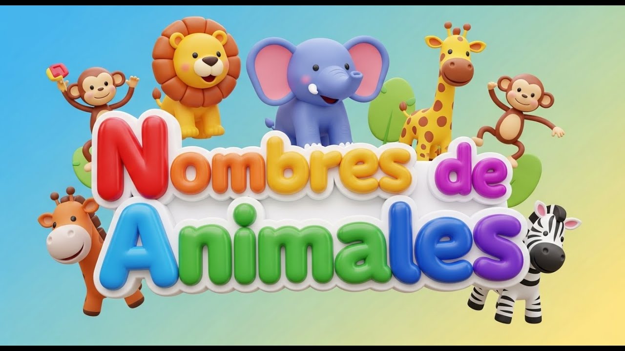 Vamos a Nombrar Animales 🐶🐱🎵 | Aprende Jugando