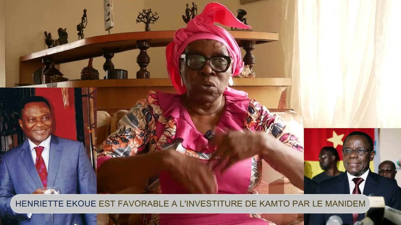 #Investiture de #mauricekamto par le MANIDEM, l'analyse de Henriette Ekoué