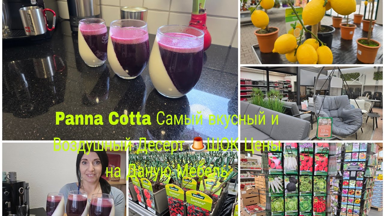 VLOG 🇩🇪 ЖИЗНЬ В ГЕРМАНИИ ЦЕНЫ В МАГАЗИНАХ В ГЕРМАНИИ/Продукты и Садовая Дачная мебель и растения 🌺