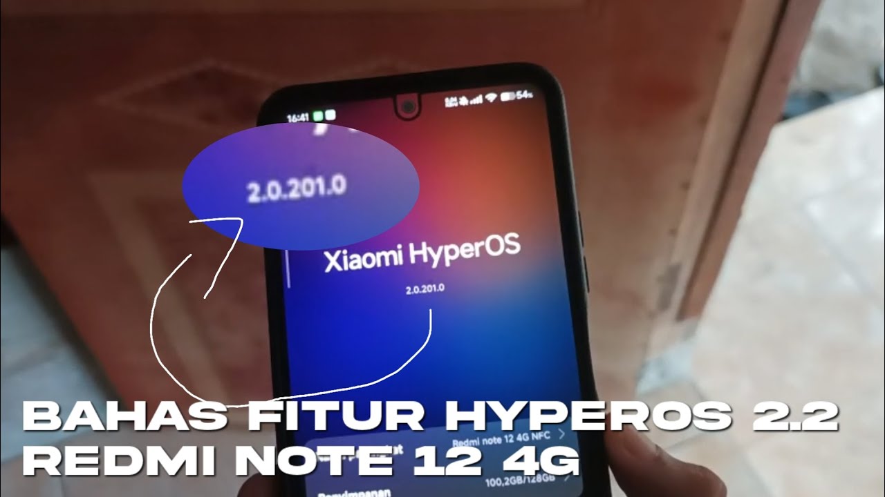 REVIEW HYPEROS 2.2 REDMI NOTE 12 4G #xiaomi #redminote12 #hyperos 