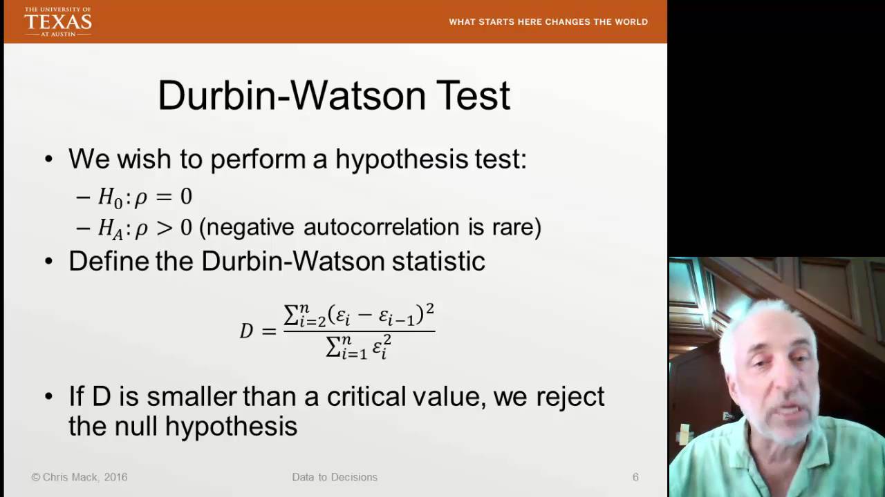 Lecture39 (Data2Decision) Autocorrelation in Time Series